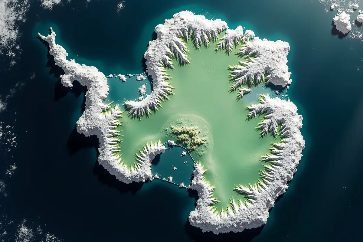 Antarktyda: Fascynujące Zdjęcia Satelitarne i Ich Technologia
