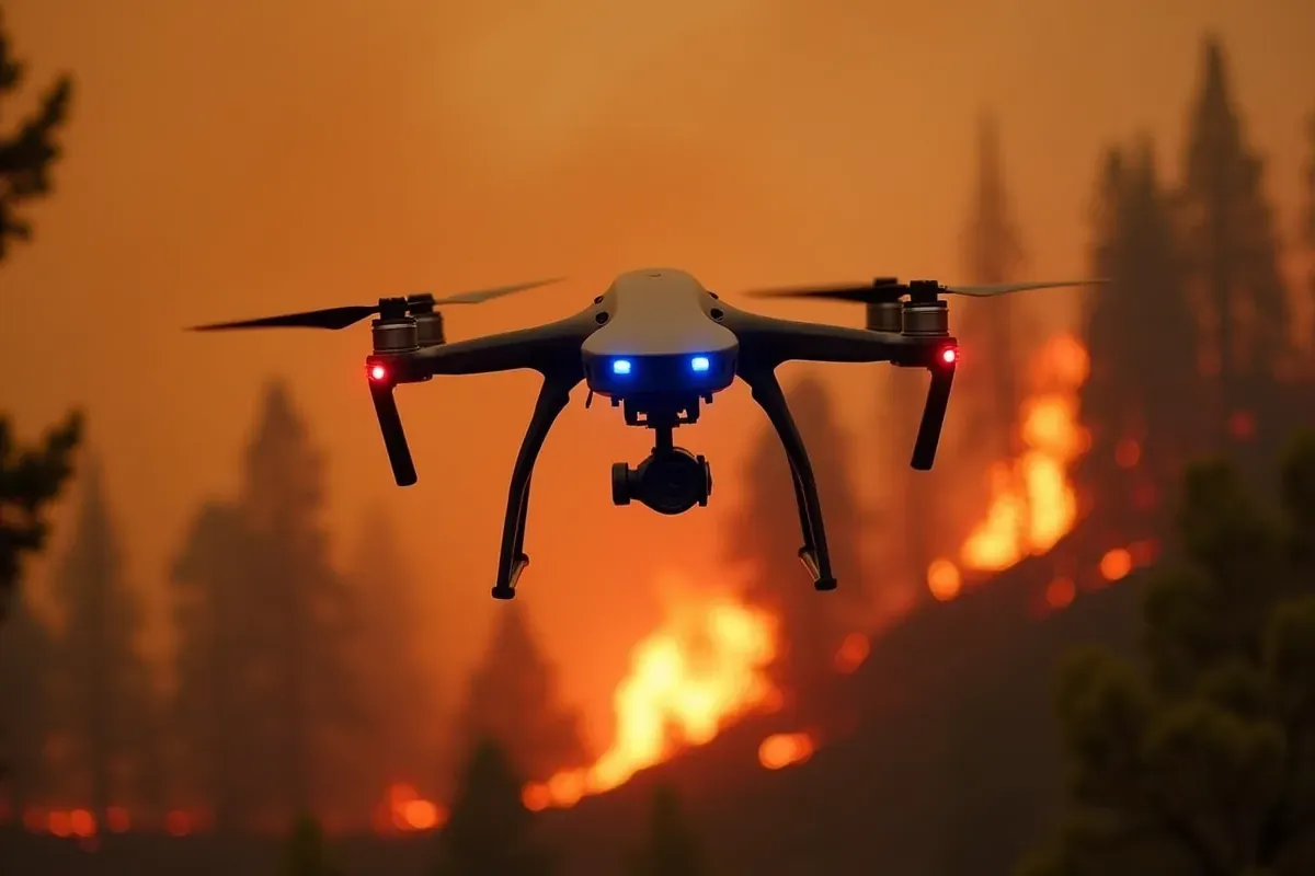 Dron dla straży pożarnej – Jak zmieniają ratownictwo?