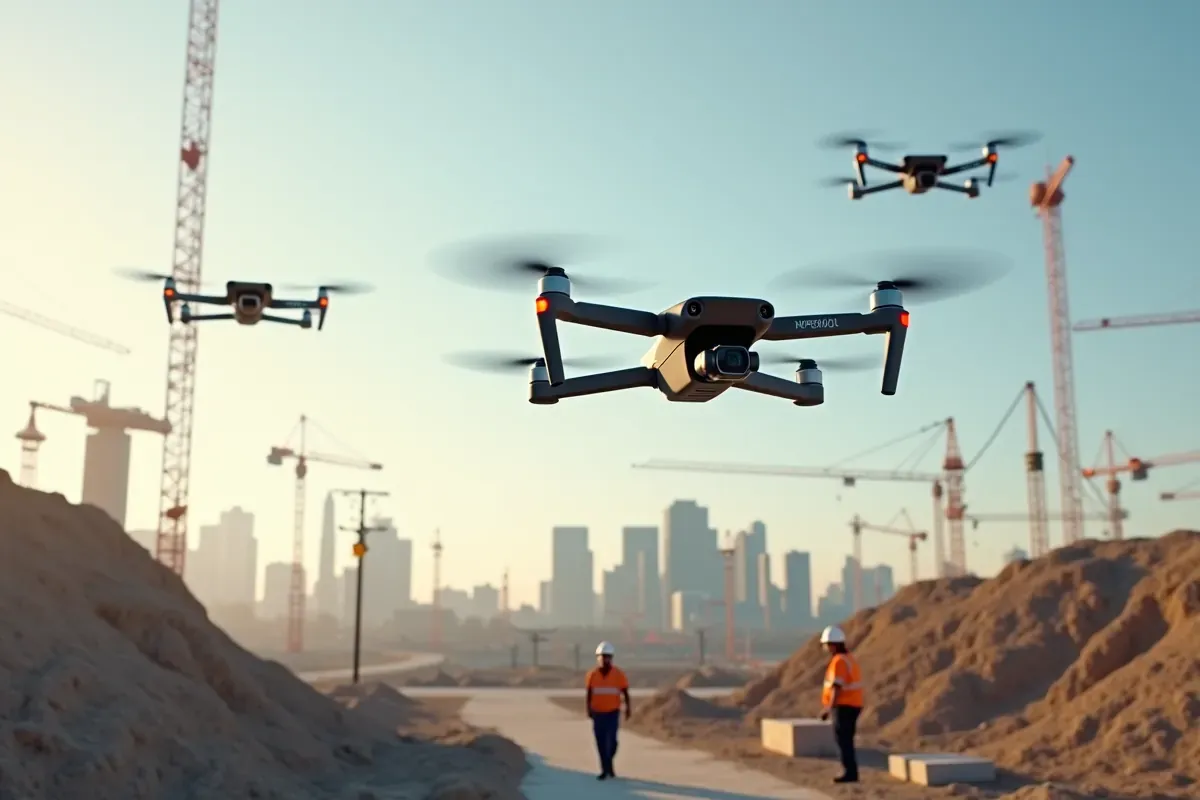 Drony przemysłowe – Zastosowania, Technologie i Korzyści