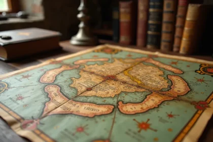 Legenda Starych Map – Kluczowe Elementy i Materiały