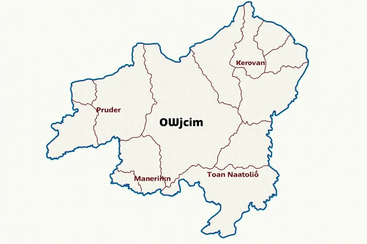 Powiat Oświęcimski Mapa – Co Zawiera i Jak Korzystać?