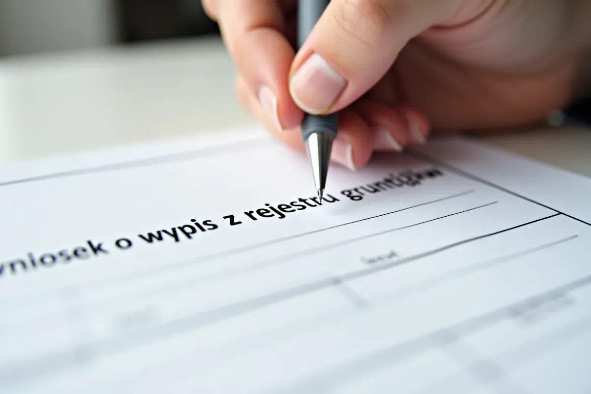 Wniosek o wypis z rejestru gruntów – Jak go złożyć i uzyskać?