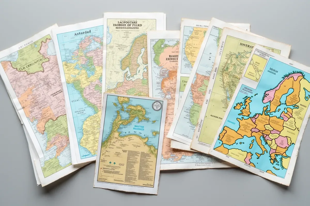 Zbiór Map: Znaczenie, Rodzaje i Praktyczne Zastosowania